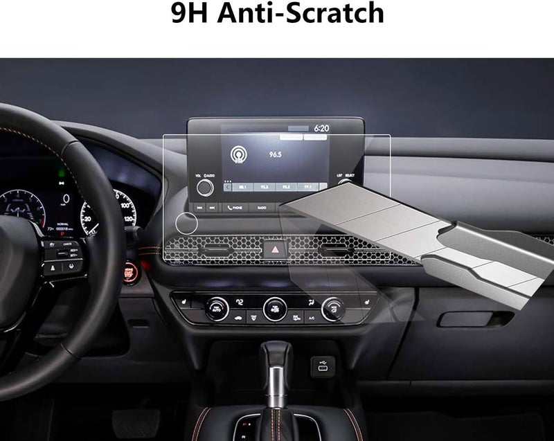 AZZIGO 2023-2025 2026 Honda Civic Tempered Glass Screen Protector For 2023-2025 Honda CRV (LX/EX/Sport Hybrid) 7-inch Touchscreen Accessories HD - Image 3